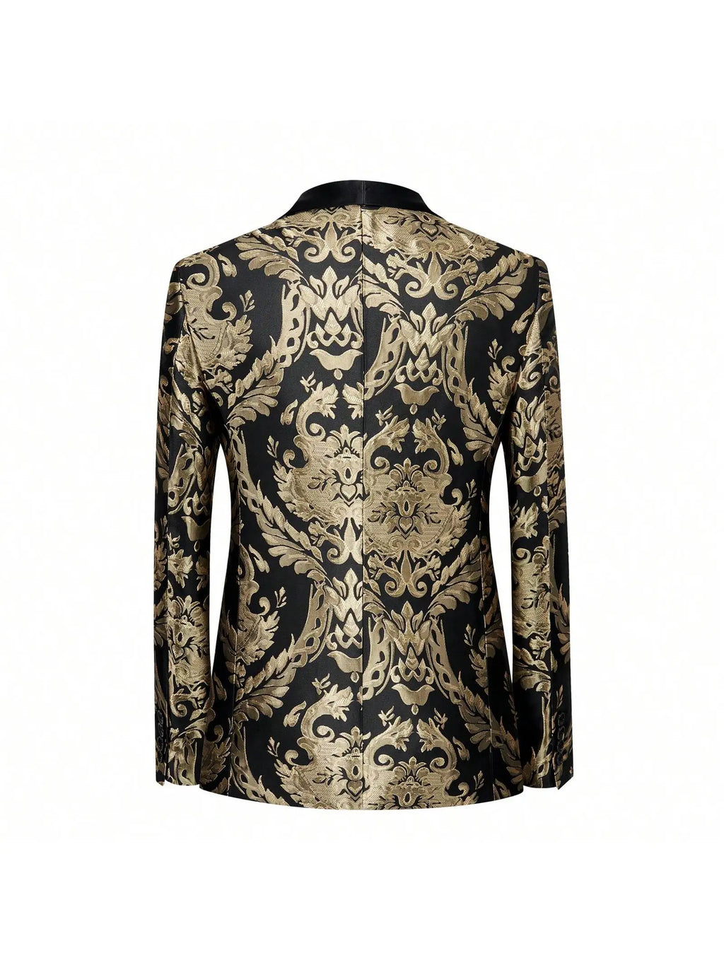 Men's Sport Coats & Blazers Shawl Lapel One Button Slim Fit Long Sleeve Jacket Tuxedo Party Dinner Wedding Blazer